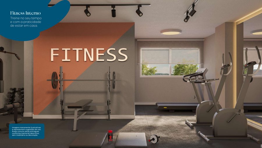Fitness interno Laguna Ville